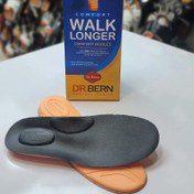 تصویر کفی طبی چرم طبیعی دکتر برن 