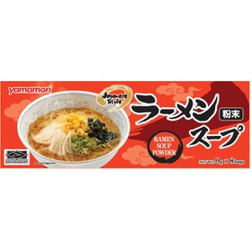 تصویر پودر سوپ ژاپنی یاماموری Yamamori Ramen Soup Powder بسته 8 عددی 