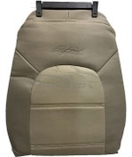 تصویر روکش صندلی هیوندای آزرا قدیم ۲۰۰۶-۲۰۱۱ چرم رنگ کرم 