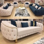 تصویر مبل راحتی چستر لوکاس ظرفیت ۸ نفره 