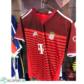 تصویر پیراهن شورت بچه گانه اول بایرمونیخ Bayern Munich 2021-22 Home shirt & short Soccer Jersey 