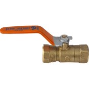 تصویر شیر گازی 1/2 " سله بن بسته 10 عددی ball valve 1/2 " sale bon