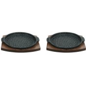 تصویر تابه چدن نالینو مدل فاهیتا سایز 20 بسته 2 عددی 