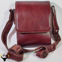 تصویر کیف دوشی سایز بزرگ چرم کد 128 leather shoulder bag