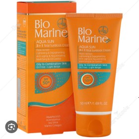 تصویر ضد آفتاب رنگی پوست چرب بایومارین Biomarine