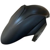 تصویر لوازم یدکی موتورسیکلت BAJAJ PULSAR RS200 2021 2024 گلگیر جلو FAIRING CARBON BLACK A MotoExpress 