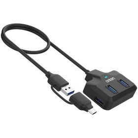 تصویر هاب 4 پورت USB3.0/USB-C اونتن مدل OTN-UCA2310 