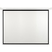 تصویر پرده نمایش دستی پروژکتور 2 در 2 سقفی و دیواری سفید یکدست Manual Projector Screen 200 x 200