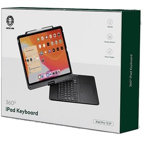 تصویر مجیک کیبورد آیپد مناسب برای آیپد "11 اینچ برند گرین Green Magic Keyboard for iPad Pro 11" green