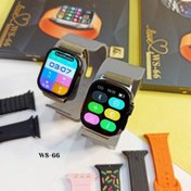 تصویر ساعت هوشمند طرح اپل واچ مدل WS-66 WS-66 Smartwatch