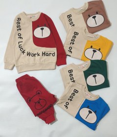 تصویر بلوز شلوار تدی 