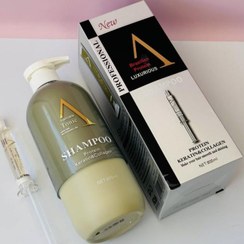 تصویر شامپو کلاژن و پروتئینه A طلایی اورجینال 