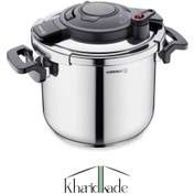 تصویر زودپز کرکماز مدل A173-02 ظرفیت ۱۰ لیتر استیل ضد زنگ 