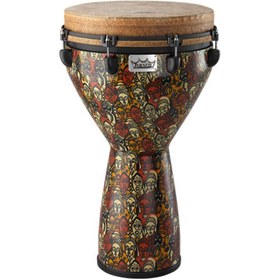 تصویر جیمبی رمو سایز ۱۴ Djembe Multi Mask Djembe Multi Mask