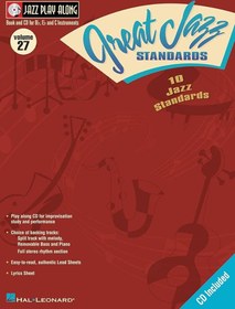 تصویر Jazz Playalong Vol 27 – Great Jazz Standards For Alto And Tenor 