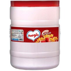 تصویر سس کچاپ دبه ای دلوسه - 2 کیلوگرم تاریخ تولید درج شده بر روی محصول : 04/07/12