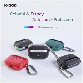 تصویر کیف کی دو Crash Guard مناسب برای اپل Airpods Pro ا Airpods Pro Crash Guard Case Airpods Pro Crash Guard Case