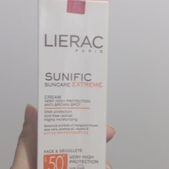 تصویر کرم ضدآفتاب لیراک رنگی LiaRak