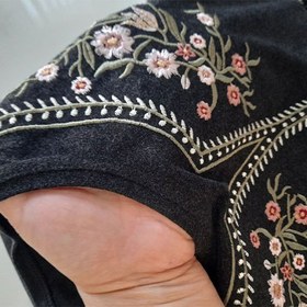 تصویر بلوز موهر گلدوزی 