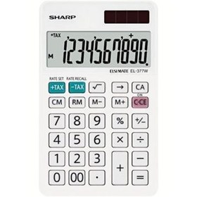 تصویر ماشین حساب شارپ مدل EL-377W ا Sharp EL-377W Calculator Sharp EL-377W Calculator