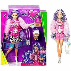 تصویر عروسک باربی مدل Purple Haired MATTEL - زمان ارسال 15 تا 20 روز کاری 