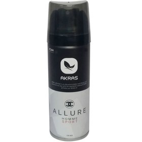 تصویر اسپری مردانه آکراس مدل Allure homme 