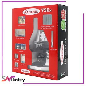 تصویر میکروسکوپ فاندل 750x 