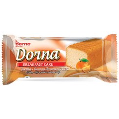 تصویر کیک صبحانه وانیل پرتقال 120گرم درنا 