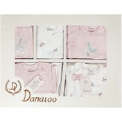 تصویر ست نوزادی دخترانه ۱۹ تکه دانالو طرح فرشته مهربان 