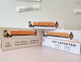 تصویر سوند ادراری گربه - ۱ میلیمتر cat cathether