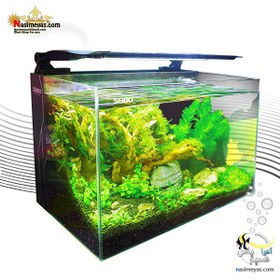 تصویر آکواریوم با سامپ داخلی و نور CB-500F سوبو SOBO Aquarium CB-500F