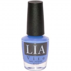 تصویر لاک تنالیته آبی لیا ویتو 86 Into The Blue Nail Polish LIA VITO NO. 086