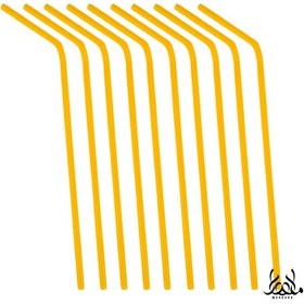 تصویر نی نوشیدنی طلایی ( 10 عددی ) 