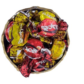 تصویر پشمک شکلاتی 