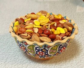 تصویر آجیل 9 مغز مخلوط لوکس - 1000 گرم 