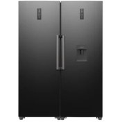 تصویر یخچال و فریزر دوقلو 40 فوت امرسان مدل R20H-F20H T تیتانیوم 