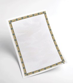 تصویر کاغذ تذهیب گلاسه کد H-292 