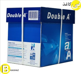 تصویر کاغذ Double A 80g A4 بسته 500 عددی Double A A4 Pack of 500