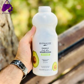 تصویر شامپو خانواده AVOCAT بایفاس مناسب موهای خشک BYPHASSE® Family Fresh Délice Shampoo Dry Hair, 750ml