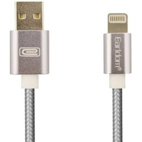 تصویر کابل تبدیل USB به لایتنینگ ارلدام مدل ET-011I طول 3 متر 