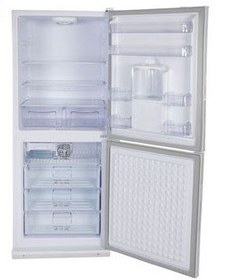 تصویر یخچال فریزر بالا پایین گلدن 25 فوت مدلMF-240RFA Golden 25 ft. top-down refrigerator freezer, model MF-240RFA