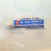 تصویر چسب سیلیکون کافوتر مدل K-704 تیوپ 45 گرمی کارتن 100 عددی 