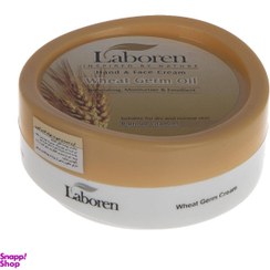 تصویر کرم دست و صورت لابورن (Laboren) مدل Wheat Germ حجم 150 میلی‌لیتر 