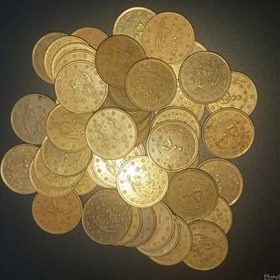 تصویر 100 عدد سکه 500 ریالی سیمرغ 