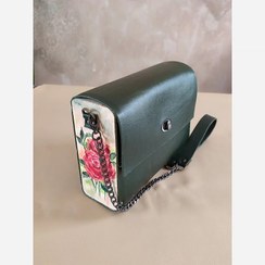 تصویر کیف رو دوشی طرح رز 