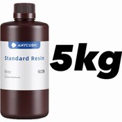 تصویر 5کیلو رزین استاندارد مدلسازی basic برند انیکیوبیک 5kg standard resin anycubic