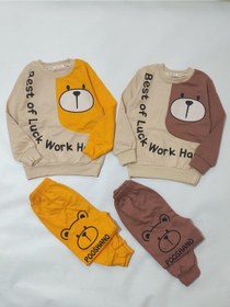 تصویر بلوز شلوار تدی 