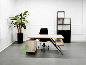 تصویر میز کارمندی دکومهر کدt709 