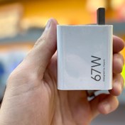 تصویر شارژر 67 وات شیاومی توربو شارژر (اصلی سر جعبه ) Xiaomi 67w adapter ORG