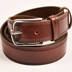 تصویر کمربند مردانه قهوه ای کد 17034 Brown men's belt code 17034